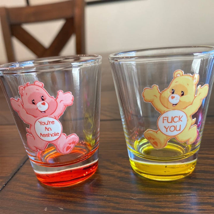 Skanto | Swear Bears Likørglass, 6 Stykker