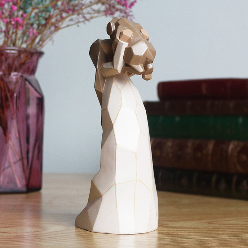 Skanto | Engelen av vennskap hund monument figur figurine