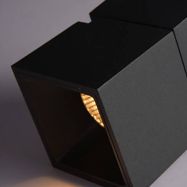 Skanto | IlluVega Faltbar LED Taklampe | Moderne Design | Semi-Flush-Mount | Hjemmebelysning