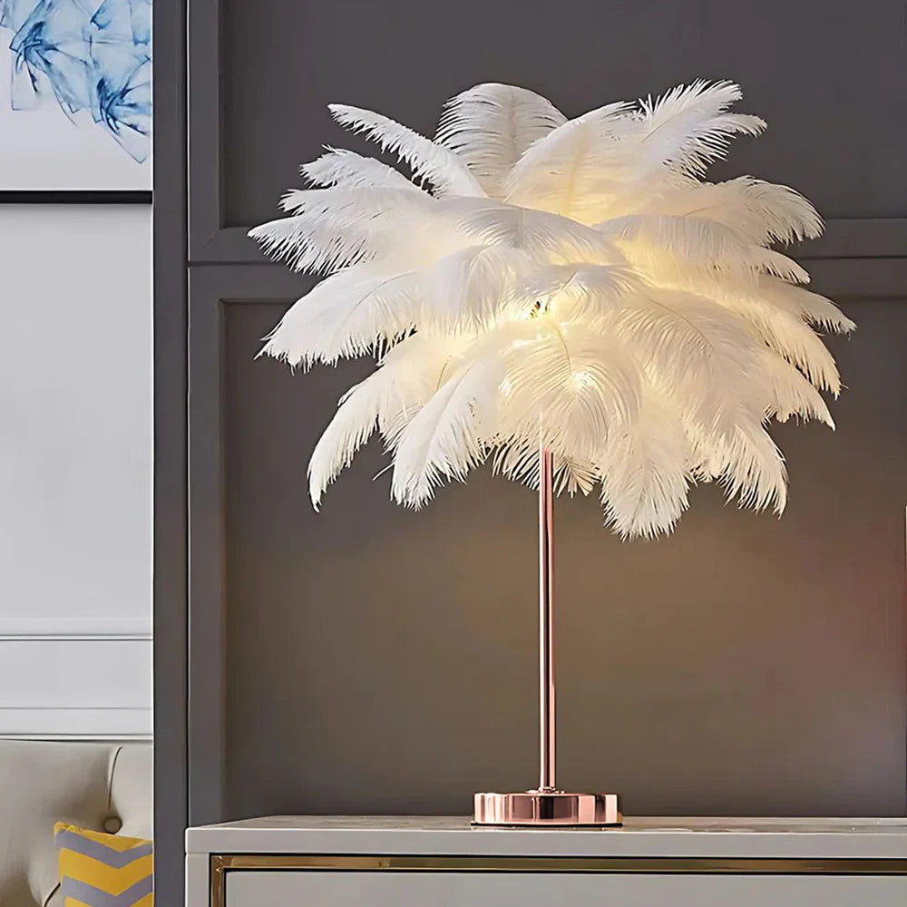 Atmosfærisk Fjær Palm Tre Lamp - LumaPalm | Skanto