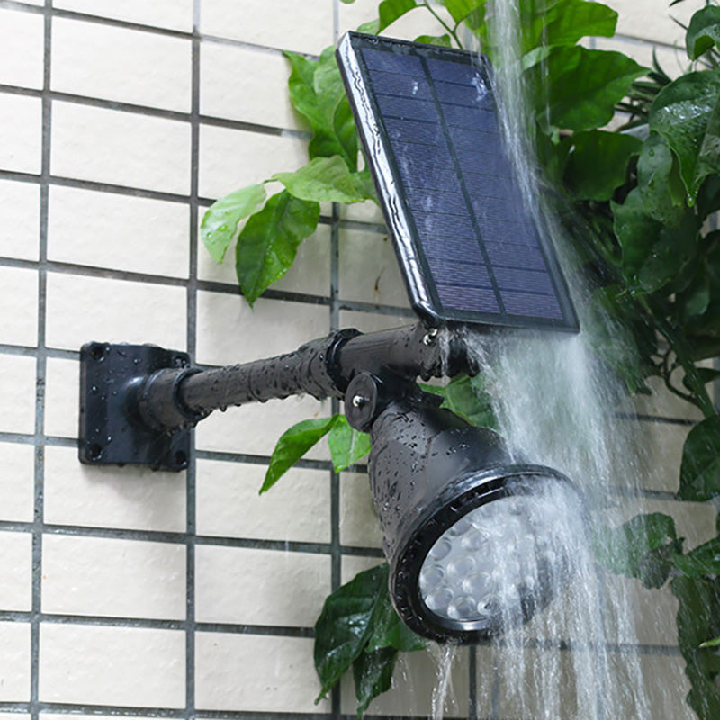 Moderne industriell ABS solvanntett LED spotlight hageinnsettingslys for utendørs patio | Skanto
