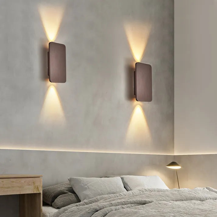Skanto | Vegglamper Moderne Metall Rechteck Design