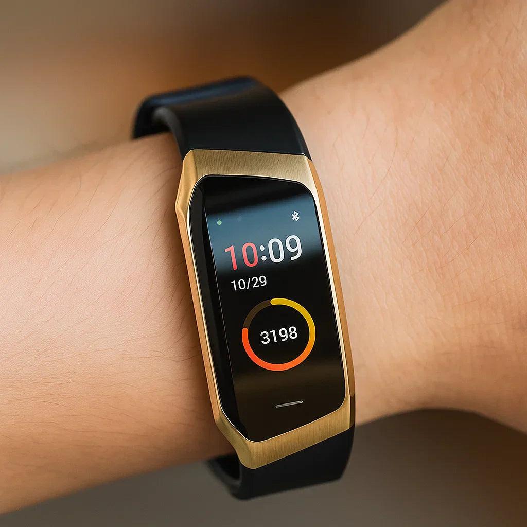 Smartwatch-Fitness-Tracker med Herzfrequenzmessung