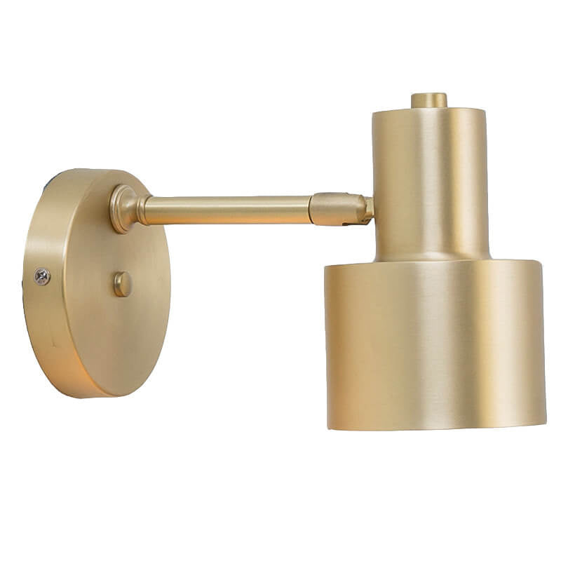 Moderne Gullvegglampe - Minimalistisk Metalldesign for Luksuriøse Interiører | Skanto