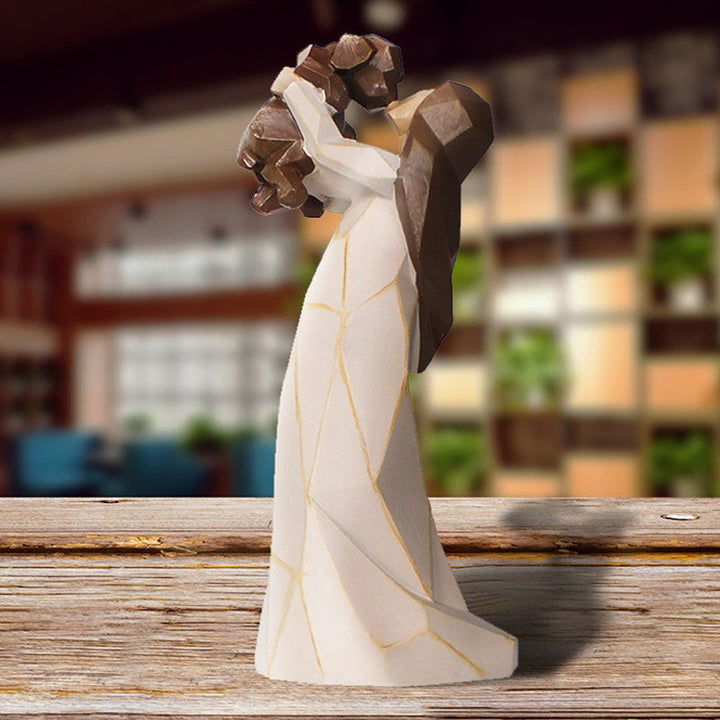 Skanto | Engelen av vennskap hund monument figur figurine