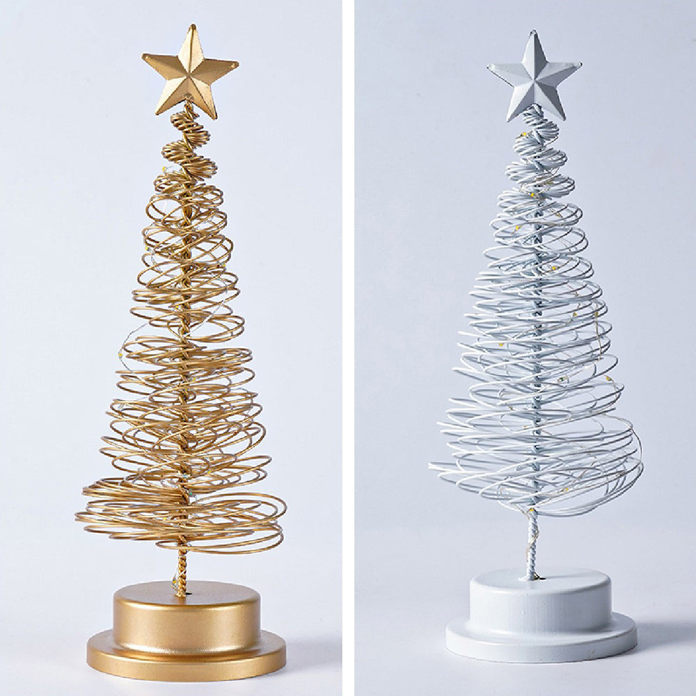 Skanto | Bordlampe med LED-lamper og metalltre