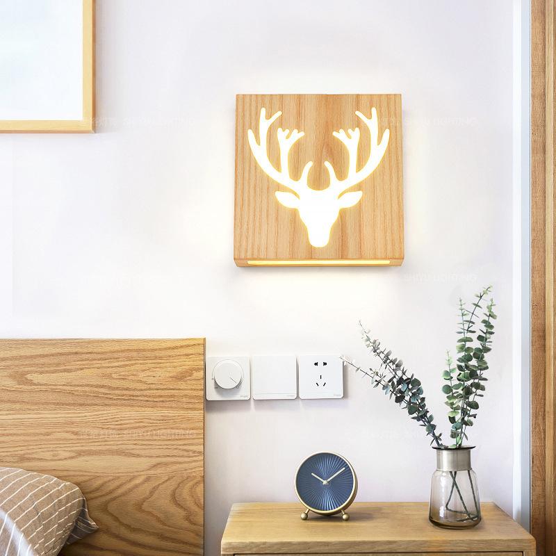Skanto | Vegglampe - WoodGlow - Elegant LED - Livets essens innendørs utendørs