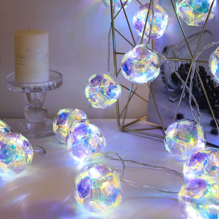 Skanto | Moderne roser dekorert USB LED fargede lyskjeder