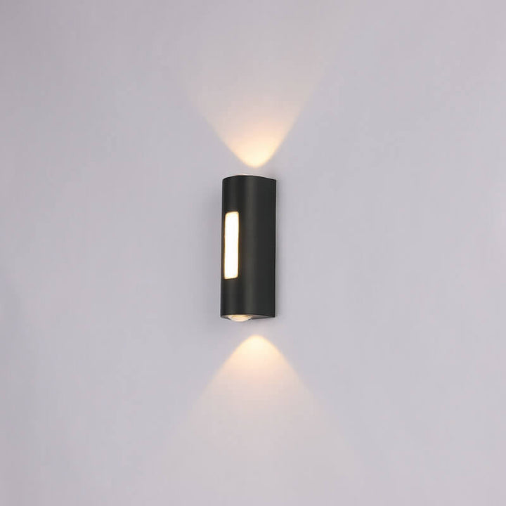 Moderne Minimalistisk Sylinderformet Design LED Utendørs Dekorativ Vegglampe | Skanto