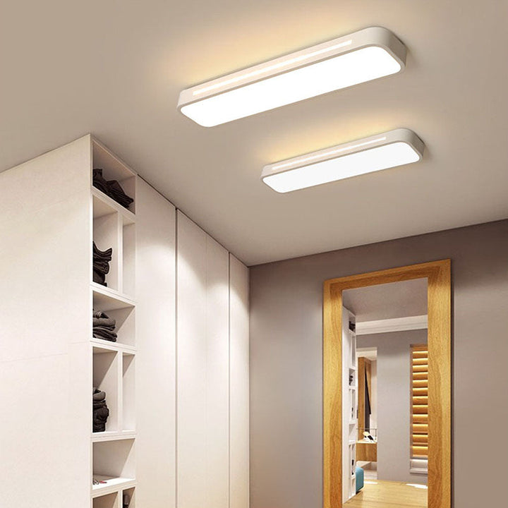 Nordiske minimalistiske lange LED-Deckenleuchte