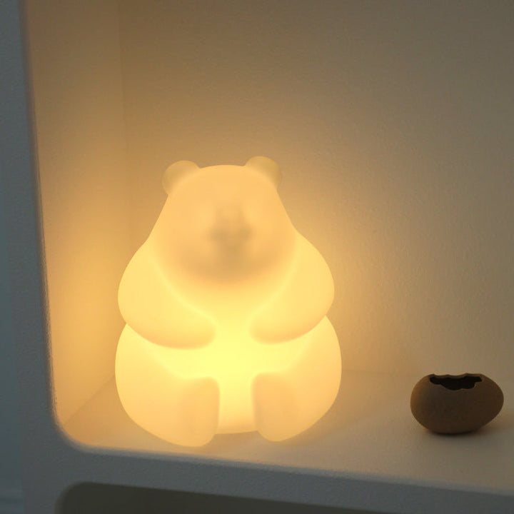 Skanto | Modern Creative Bear PE LED Table Lamp for Living Room
