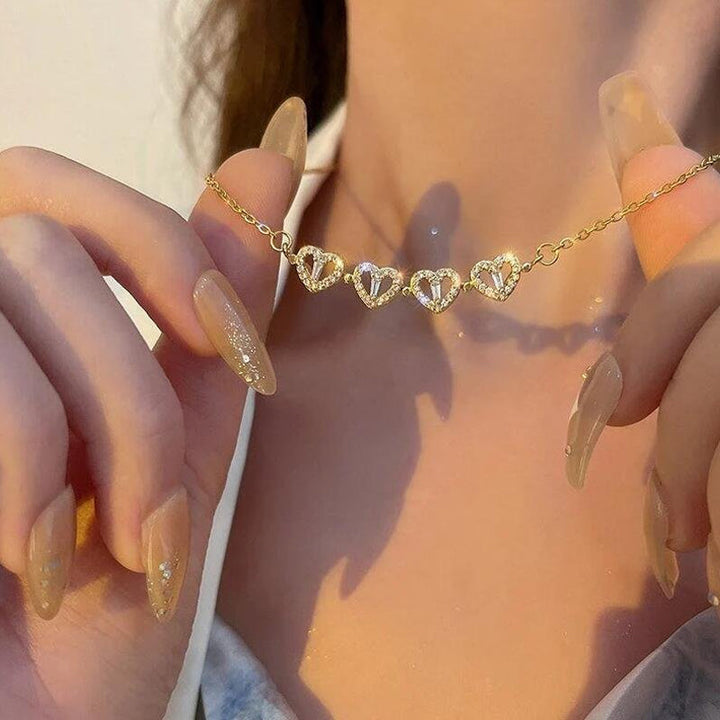 Skanto | Lucky Heart Sterlingsølv Halskjede