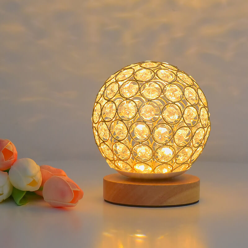Skanto | Modern Minimalist Rund USB oppladbar LED bordlampe