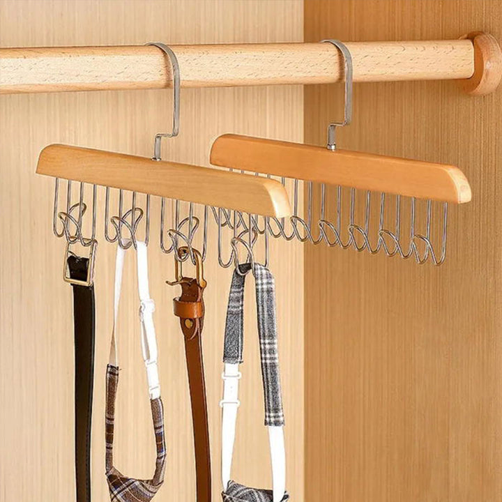 Ikke-glidende garderobe med flere kroker | Skanto