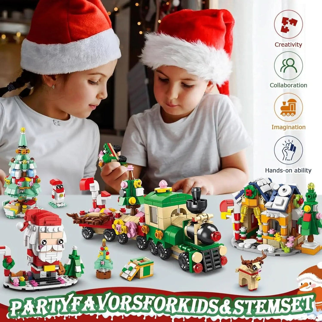 Skanto | Kreativt juletre byggesett for barn fra 6 år og oppover