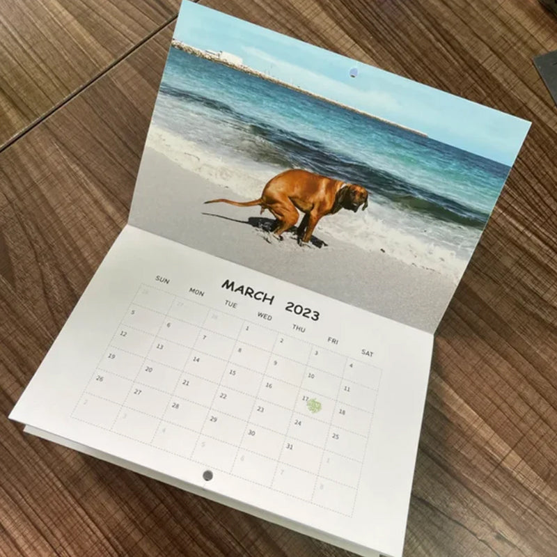 Skanto | Poopende Hunder Hundekalender