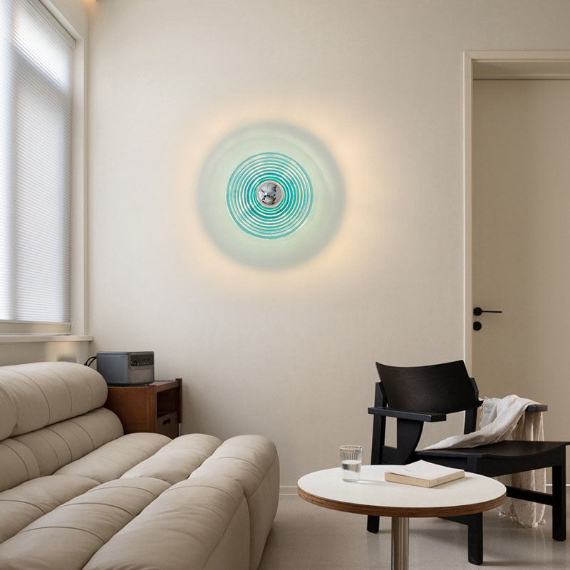 Tidløs glassvegglampe for allsidig belysning Skanto
