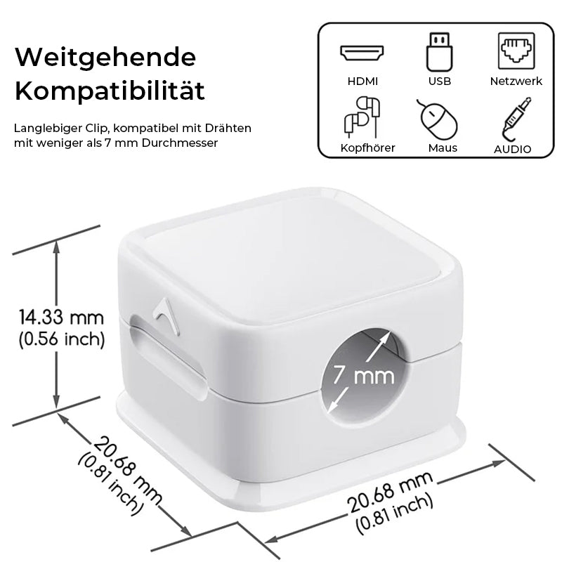 Skanto | Magnetisk Kabeloppbevaring Organizer