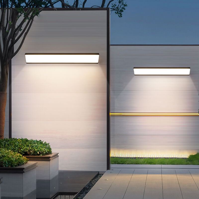 Garduru Aluminium LED Vegglampe | Vanntett | Innendørs- og utendørsbelysning | Ulike størrelser og farger