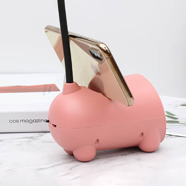 Skanto | Tegneserie Kreativ Kanin LED Berørings USB Pennholdere Skrivbord Lampe