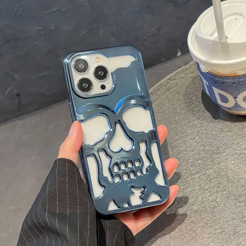 Skanto | Plated Skull Deksel For iPhone