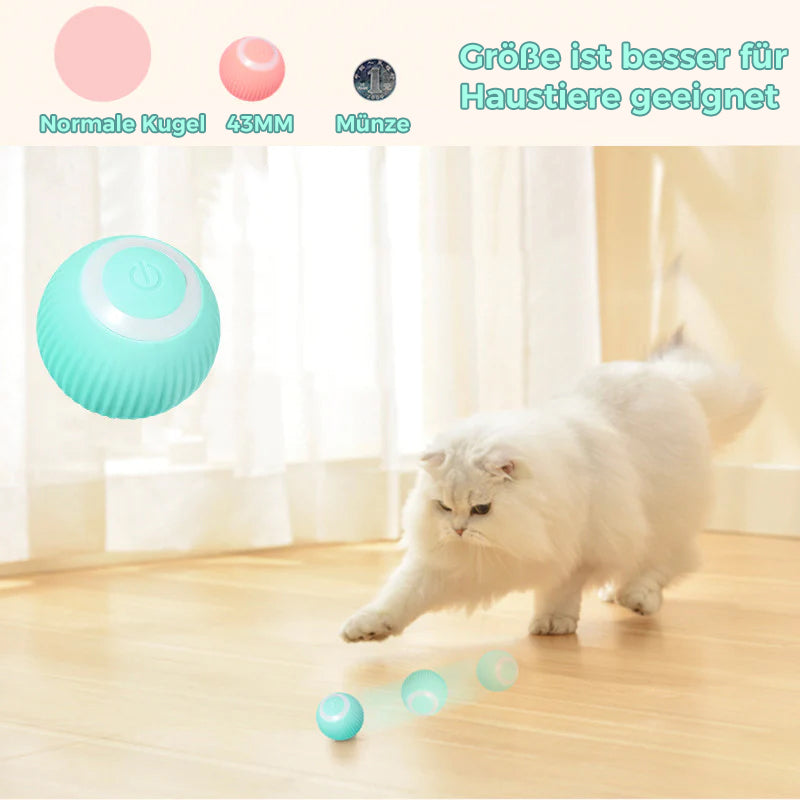 Intelligent Electric Self-Rolling Cat Toy Ball | Skanto