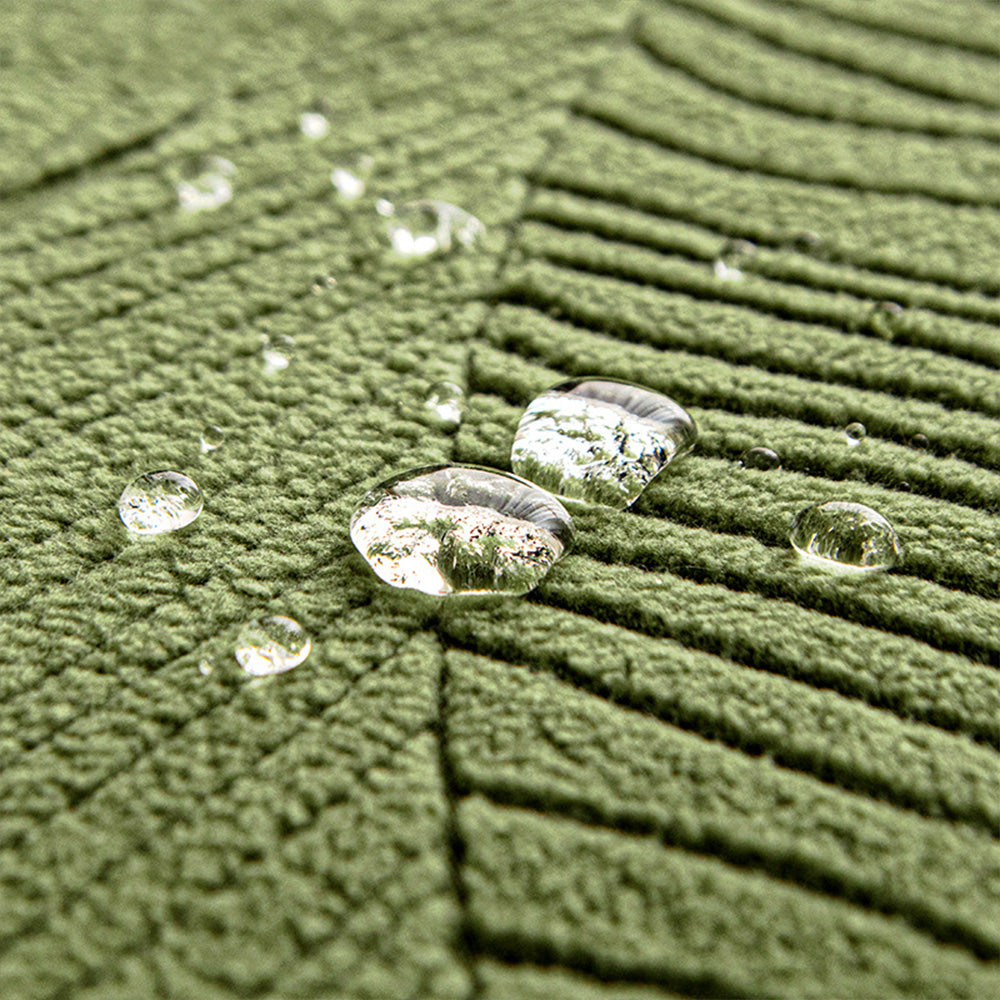 Norvo | Moderne Blader Jacquard Vanntett Anti-Ripe Stretch Full Dekke Sofa Dekke