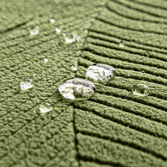 Norvo | Moderne Blader Jacquard Vanntett Anti-Ripe Stretch Full Dekke Sofa Dekke