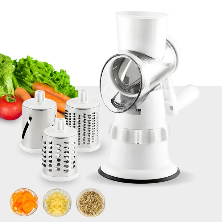 VeggieMaster Slicer - Håndholdt grønnsaksskjærer med 3 blader Skanto