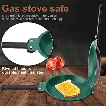 Skanto | Dobbeltsidig Stekepanne med Non-Stick Belegg