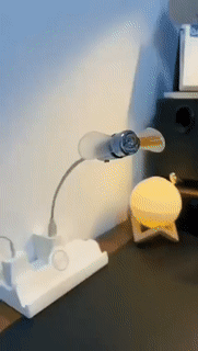 Skanto | USB LED Vifteklokke