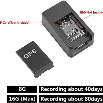 Skanto | Magnetisk Mini GPS Locator
