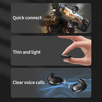 Skanto | Slank ultratynn Bluetooth ørepropper