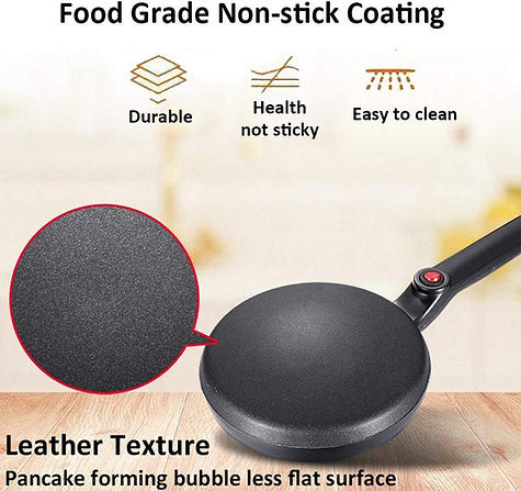 Skanto | Elektrisk Non-stick Pancake og Crepe Maker