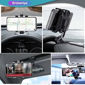 Skanto | 360 Grad Roterbar Bil Dashboard Telefonholder