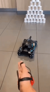 Skanto | Bevegelse- og fjernstyrt tankkjøretøylek