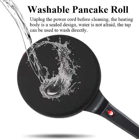 Skanto | Elektrisk Non-stick Pancake og Crepe Maker