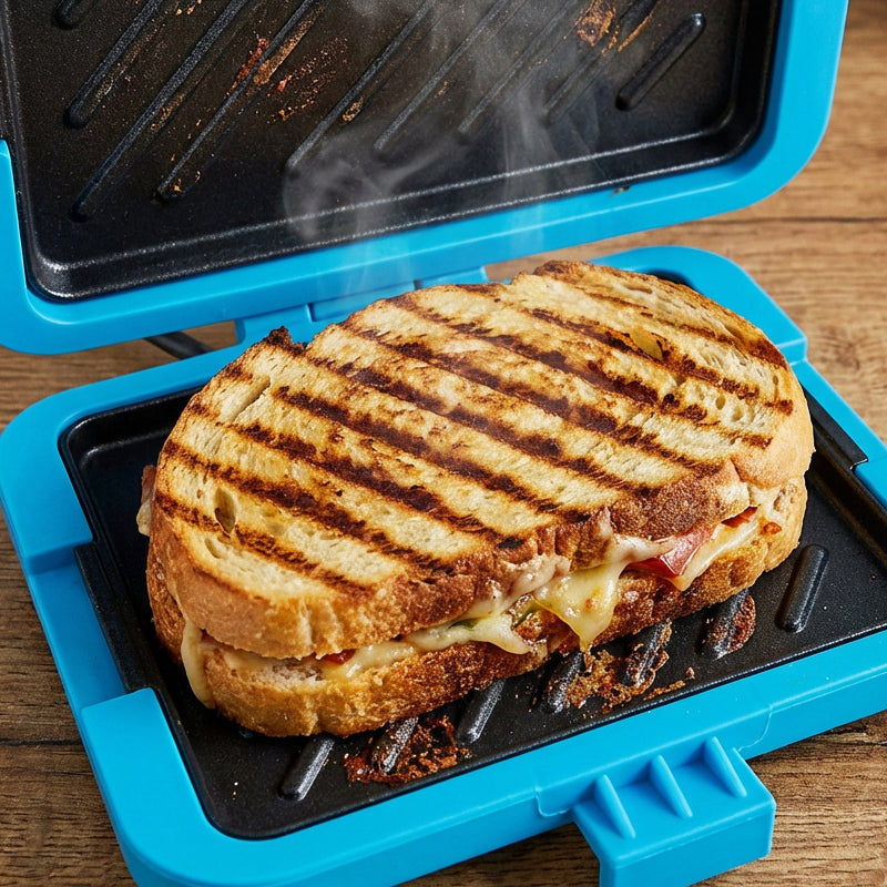 CrunchMate™ Sandwich Maker for Microwave & Oven | Skanto