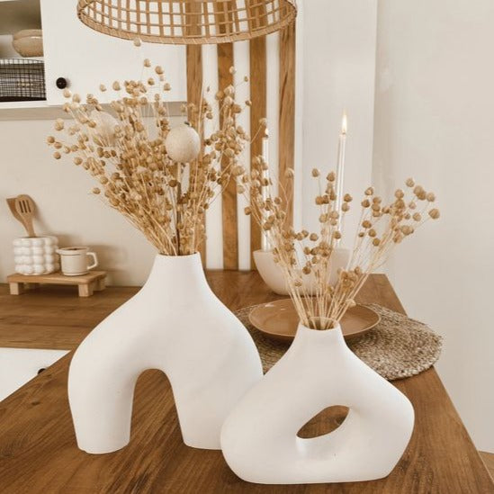 Rektangulær Vase 2-Delt Sett Skanto