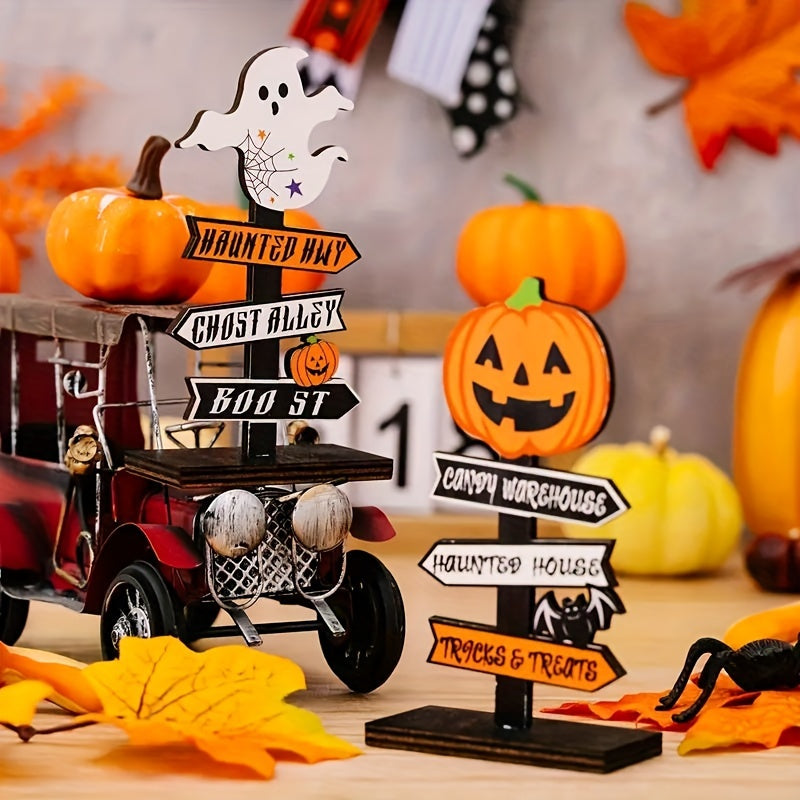 Skanto | Halloween Trepumpe Tre Dekorativ Midtstykke Ornament