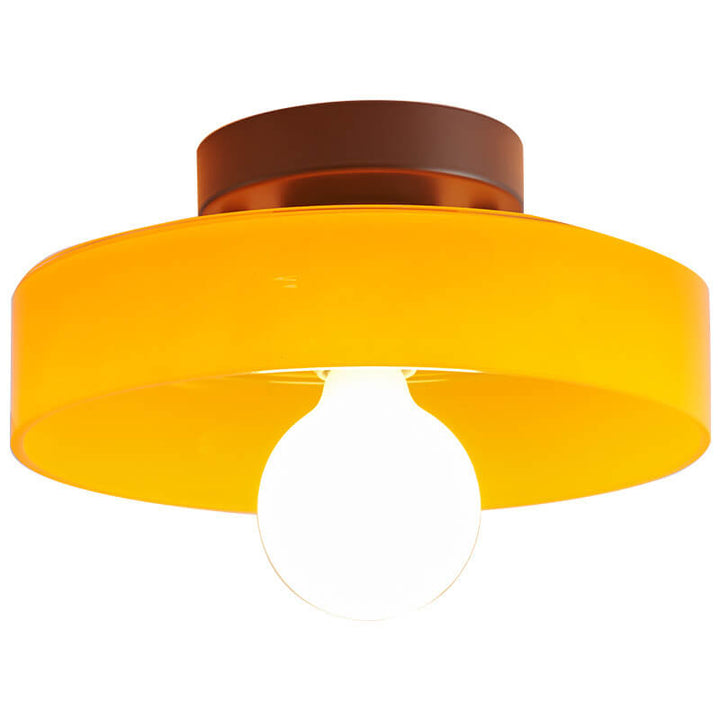 Skanto | Nordéa Curve Skandinavisk Vegglampe | Glass & Jern | Rundt Panel | Minimalistisk Design | Belysning for Stue & Soverom