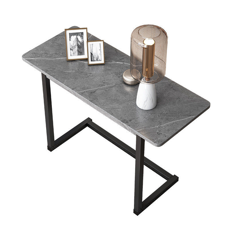 Skanto | ModernoCurve C-Side Table | MDF tabletop | Moderne design | Plassbesparende | Perfekt for stue og soverom