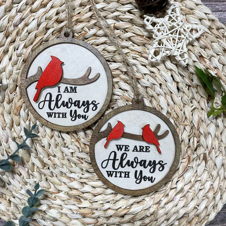 Skanto | Cardinal Bird Tre juleornament