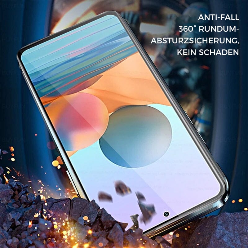 Skanto | Samsung magnetisk herdet glass dobbelt-sidig telefondeksel