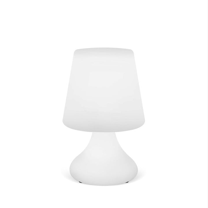 Moderne minimalistisk PE-koppform USB LED bordlampe nattlys for utendørs patio | Skanto