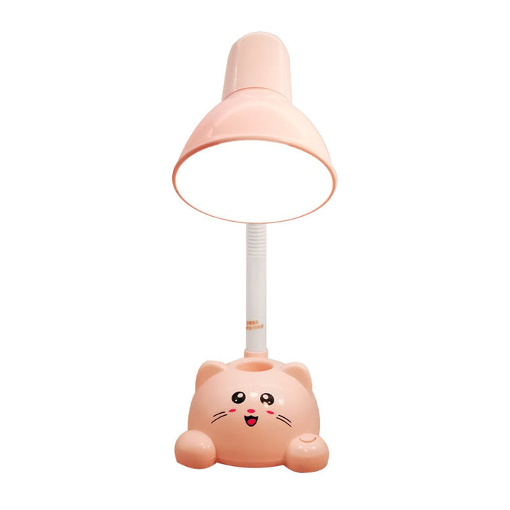 Skanto | Moderne Tegneserie Katt Student Øyepleie LED Skrivebordslampe