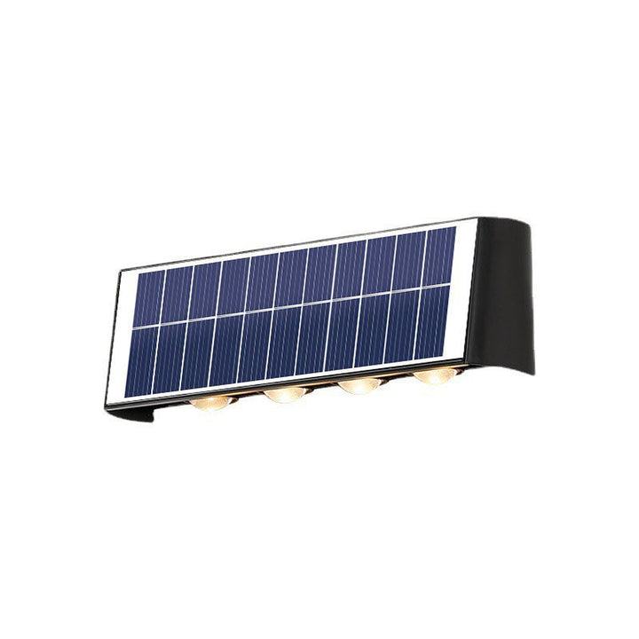 Skanto | Moderne Enkelhet Sol Vannavstøtende Rektangulær ABS PMMA LED Vegglampe For Utendørs Patio