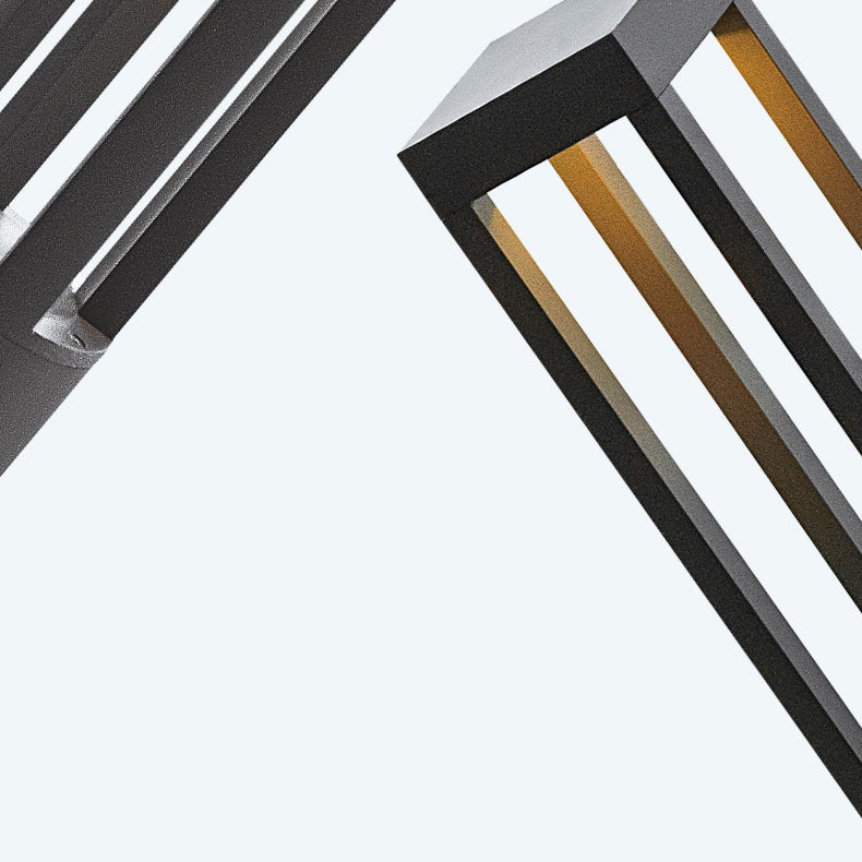 Moderne Minimalistisk Vanntett Sylinder Firkantet Aluminium LED Landskapslys For Hage | Skanto