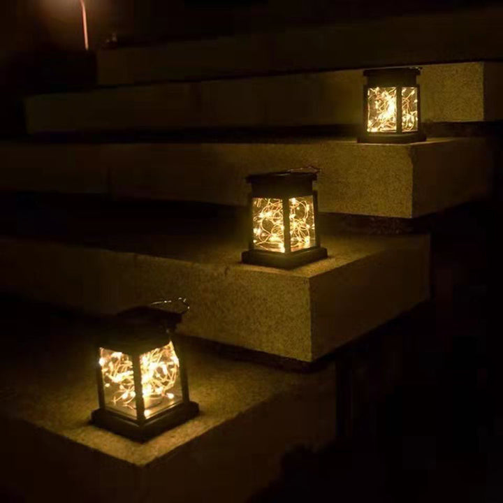 Moderne Minimalistiske Sol Rechteckige Jern Glass LED Utendørslys For Hage | Skanto