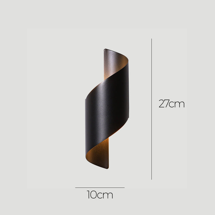 Skanto | LED Vegglampe med minimalistisk aluminiumsdesign